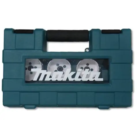 Makita D-63993 / sada děrovek BiM 13 ks v plastovém kufru