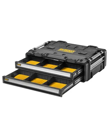 DeWalt DWST08520-1 / ToughSystem 2.0 DXL / mělké zásuvky / Rozměry 263 x 581 x 785 mm