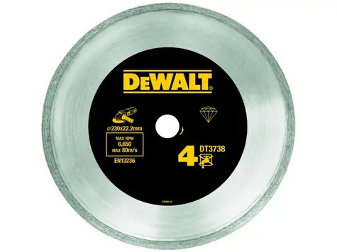 DeWalt DT3738 / Diamantový kotouč na keramické obklady / Průměr 230x22.2 mm