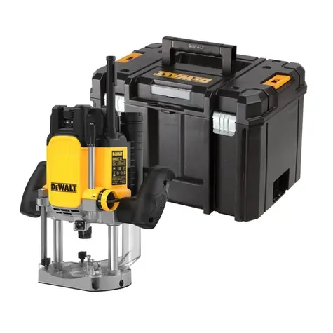 DeWalt DWE625KT / Horní frézka / 2300W / Zdvih 80mm / Upínání hřídele 6-12mm / Max. průměr nástroje 50mm / 20.000 ot-min