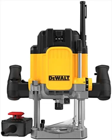 DeWalt DWE627KT / Horní frézka / 2300W / Zdvih 80mm / Upínání hříd. 6-12.7mm / Max. průměr nástroje 50mm / 22.000 ot-min