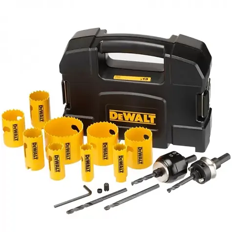 DeWalt DT90361 / Sada děrovek / 13ks 
