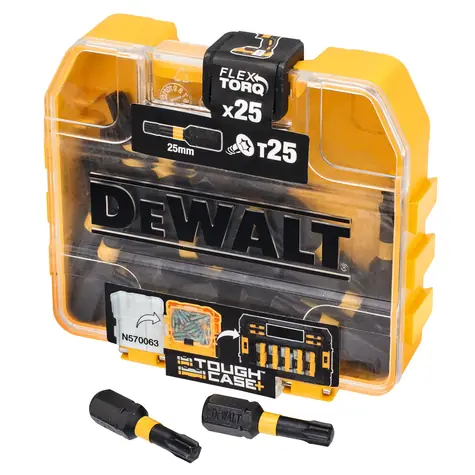 DeWalt DT70558T FlexTorq / Sada bitů / 25ks / T25 25mm