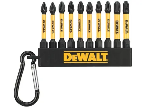 DeWalt DT7276 / Sada bitů s karabinou 2x PZ1 & 6x PZ2 & 2x PZ3 / 10 ks