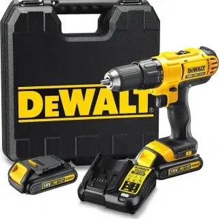 DeWalt DCD771D2 / Aku Bezuhlíkový vrtací šroubovák / 18 V XR Li-Ion / 2x 2.0 Ah