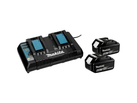 Makita 199484-8 dvounabíječka DC18RD & akumulátor 2x BL1860B