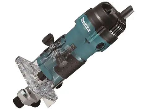 Makita 3711 / Vrchní frézka / 530W / 35.000 ot-min / Upínání hřídele 6 mm