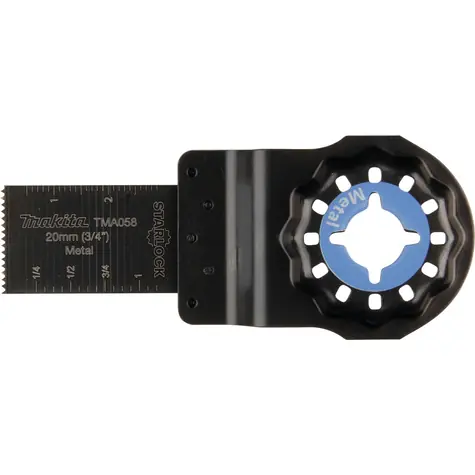 Makita B-64923 Pilový list rovný z bimetalu pro multifunkční nářadí / kov / 20mm / Starlock