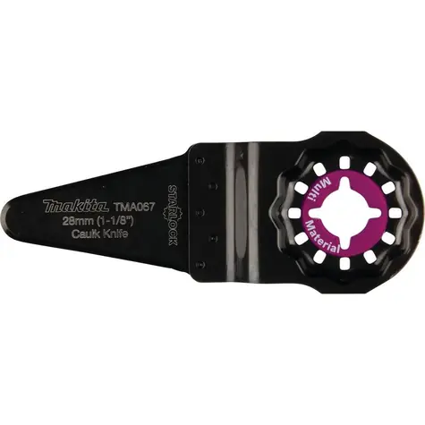 Makita B-65006 Řezný nůž na silikon/tmel pro multifunkční nářadí / Rozměry: 28x40mm / Starlock