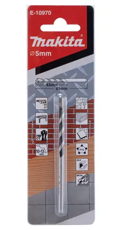 Makita E-10970 / TCT víceúčelový vrták / 5 x 43/85 mm