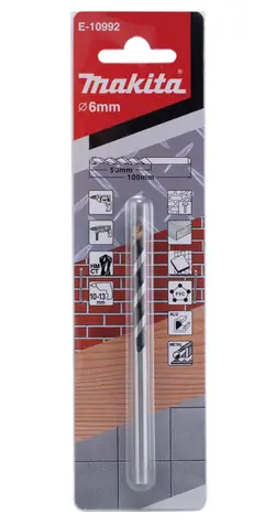 Makita E-10992 / TCT víceúčelový vrták / 6 x 50/100 mm