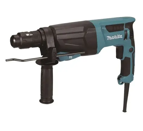 Makita HR2670FT / Kombinované kladivo / 800W / 1500 ot-min / 4.500 úderů-min / 3.0J / SDS-plus