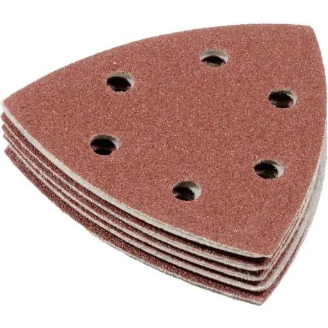 Makita D-58643 / brusivo pro delta brusky / 93 x 93 mm / Zrnitost 240 / 10ks