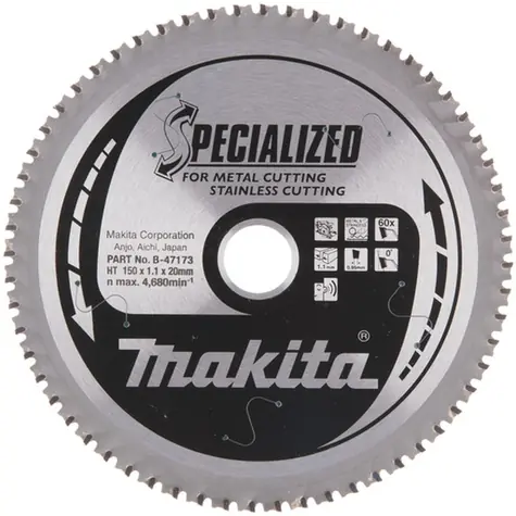 Makita P-47058 Sada pilových listů 300x1.57 mm (3ks) / Do pily ocasky