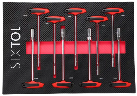 SIXTOL MECHANIC TOOL TRAY 9 - 9ks / Modul s nářadím do dílenského vozíku 
