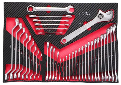 SIXTOL MECHANIC TOOL TRAY 11 - 39ks / Modul s nářadím do dílenského vozíku 