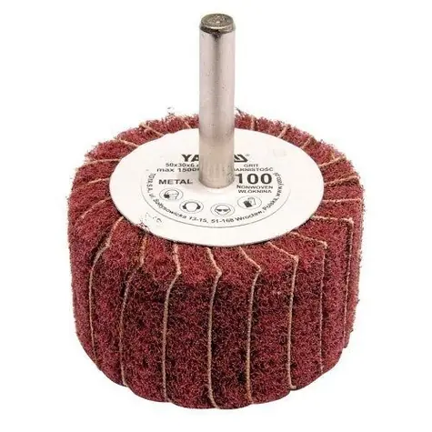 YATO YT-83390 / Kotouč lamelový radiální 50x30 /  P-60 / s hřídelí 6 mm