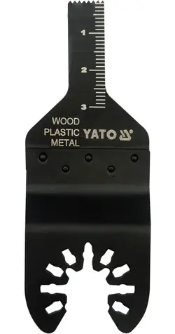 YATO YT-34683 / Pilový list na ponor. řezy BIM pro multifunkční nářadí / 10mm (dřevo, plast, kov)
