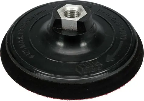 TOYA Talíř leštící/brousící M14 x 125 mm suchý zip 