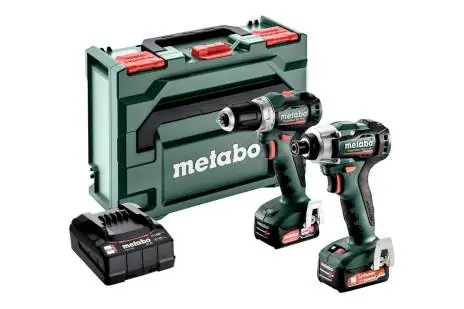 Metabo Combo Set 2.7.3 12 V BS / 1x Aku Rázový utahovák + 1x Aku vrtačka / 2x 2.0Ah / metaBox