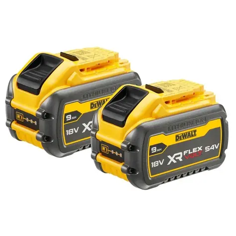 DeWalt DCB547X2-XJ / Akumulátor / XR Li-Ion FLEXVOLT / 18V - 9.0Ah / 54V - 3.0Ah / 2ks