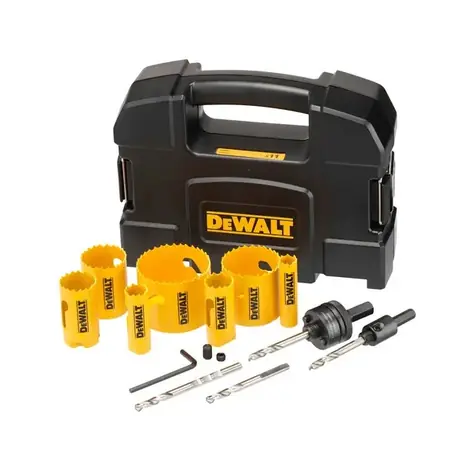 DeWalt DT90351-QZ 11 Dílná sada bimetalových vrtacích korunek