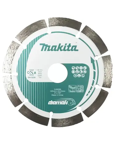 Makita D-80086 Diamantový segmentový řezný kotouč DIAMAK 125x22.23mm 