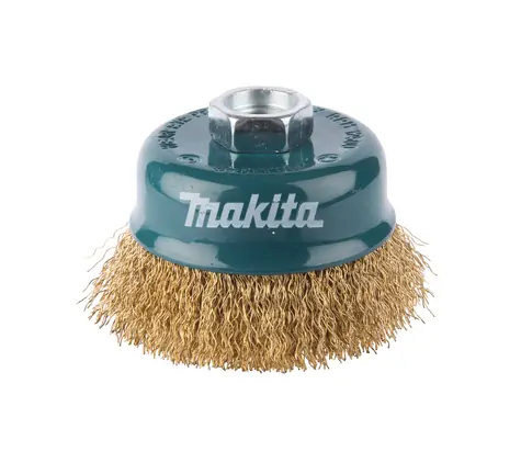Makita D-39768 Ocelový drátěný pohárový kartáč MS 75mm / M14