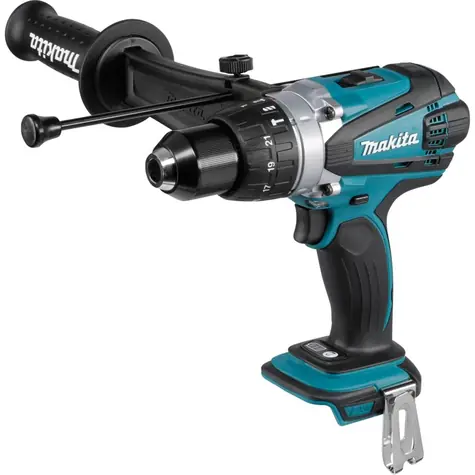 Makita DHP458Z / Aku Příklepový šroubovák / 18V / Li-ion / 2000 ot-min / 30.000 příklepů-min / 91Nm / bez Aku