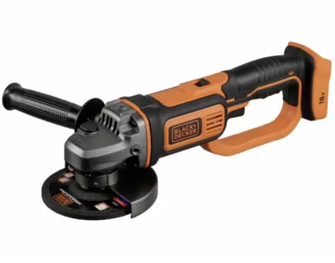 Rozbaleno - Black&Decker BCG720N / Aku Úhlová bruska / 18V / Průměr 125 mm / 8.600 ot-min / M14 / bez Aku / rozbaleno