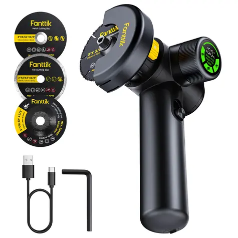 Fanttik M10 Ace / Aku úhlová bruska / 18.5Wh / 20mm / 10000 ot-min / USB-C