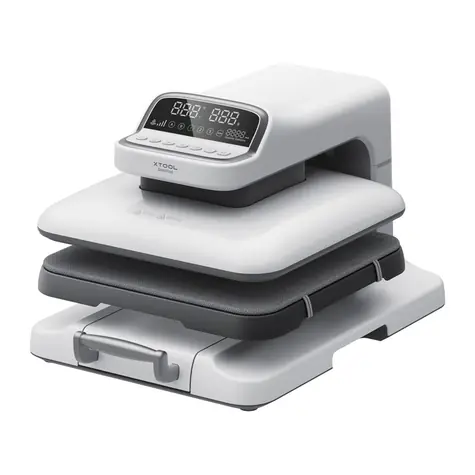 xTool Selected HP2 Heat Press / Automatický lis / tlak 60-180 kg / 1500W