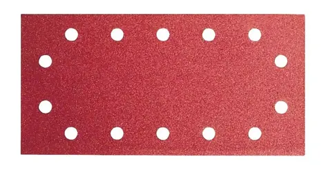 BOSCH Expert C430 2608605318 / Sada brusných papírů na dřevo a barvu / Zrnitost 120 / 115 x 230 / 14 otvorů / 10ks