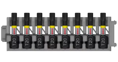 BOSCH 2608522380 / Sada šroubovacích bitů PRO Impact T20 25 mm (8 ks)