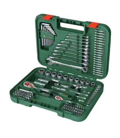 BOSCH 1600A02Z9B / 125dílná sada ručního nářadí