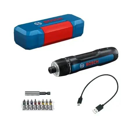 BOSCH Go 3 Professional / Aku šroubovák s příslušenstvím / 3.6V / 396 ot-min / USB kabel