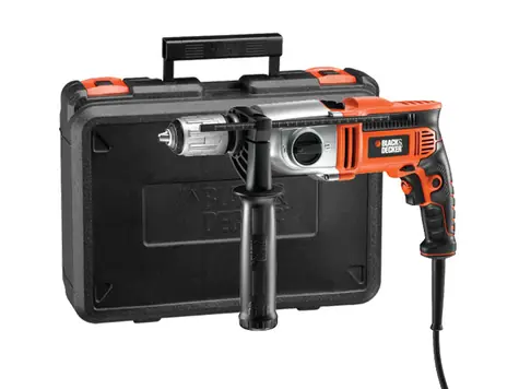 Zánovní -  Black&Decker BDKR1102K/Kombinované vrtací a sekací kladivo/1100W / 3200 ot-min / 54.400 úderů-min / SDS-plus / zánovní