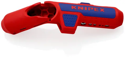 Rozbaleno - Knipex ErgoStrip 16 95 02 SB Univerzální odizolovací nástroj 135mm / 4.8 - 7.5mm / pro leváky / rozbaleno