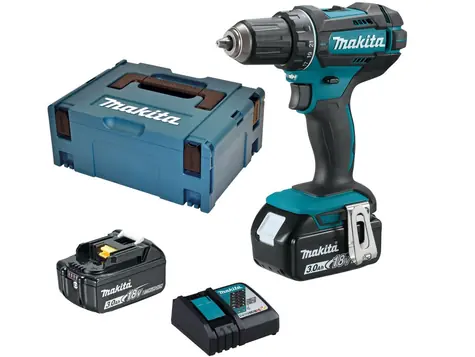 Makita DDF482RFJ / Aku vrtací šroubovák / Li-ion / 18V / 2x 3.0 Ah / nabíječka / kufr