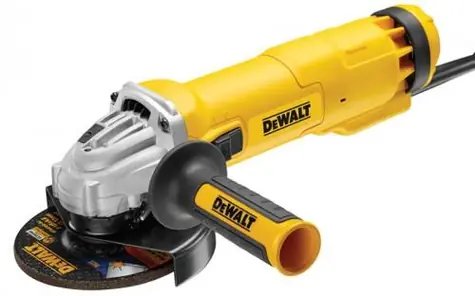 DeWalt DWE4217 / Malá Úhlová bruska s posuvným spínačem s beznapěťovou blokovací funkcí / 1200W / 125mm