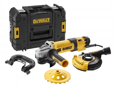 DeWalt DWE4257KT / Úhlová bruska / 1500W / 125mm