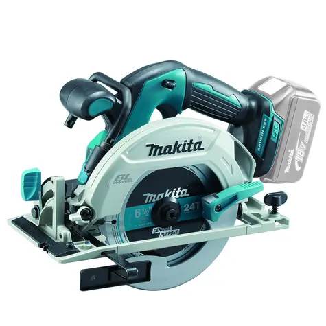 Makita DHS680Z / Aku bezuhlíková okružní pila / 18V / Kotouč: 165 mm / 5000 ot-min / bez aku