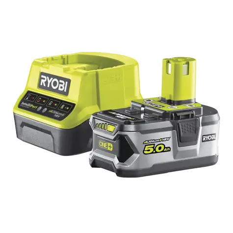 Ryobi RC18120-150 / Nabíječka + Baterie 5Ah / 18V