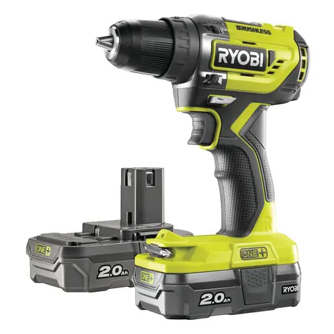 Ryobi R18DD5-220S / Aku Vrtací šroubovák / 18V / 13mm sklíčidlo / 2x 2Ah
