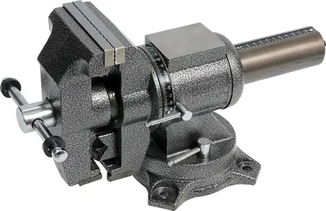 YATO YT-6506 / Svěrák zámečnický otočný / 125 mm / 20 kg / polohovací