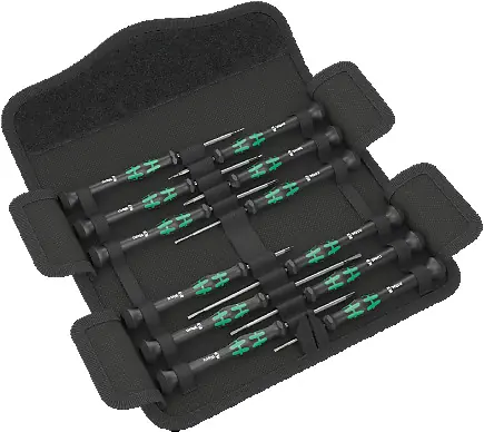 WERA Kraftform Micro 12 Universal 1 / Sada šroubováků k použití v elektronice