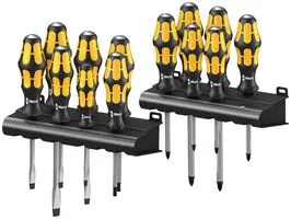 WERA Big Pack 900 Sada šroubováků Kraftform Wera / sekací šroubovák + stojánek
