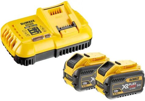 DeWalt DCB118X2 (230 V) / Nabíječka FLEXVOLT / 2x aku XR 18V 9.0Ah