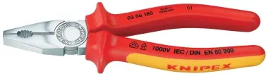 Knipex 0306180 Kleště kombinované 180mm / 1000V VDE 