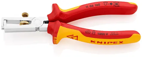 Knipex 1106160 Kleště odizolovací 160mm / 1000V VDE 